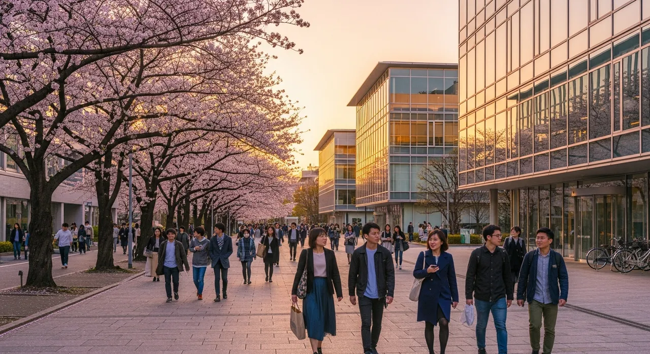 Tokyo Innovation University campus in Tokyo, Japan