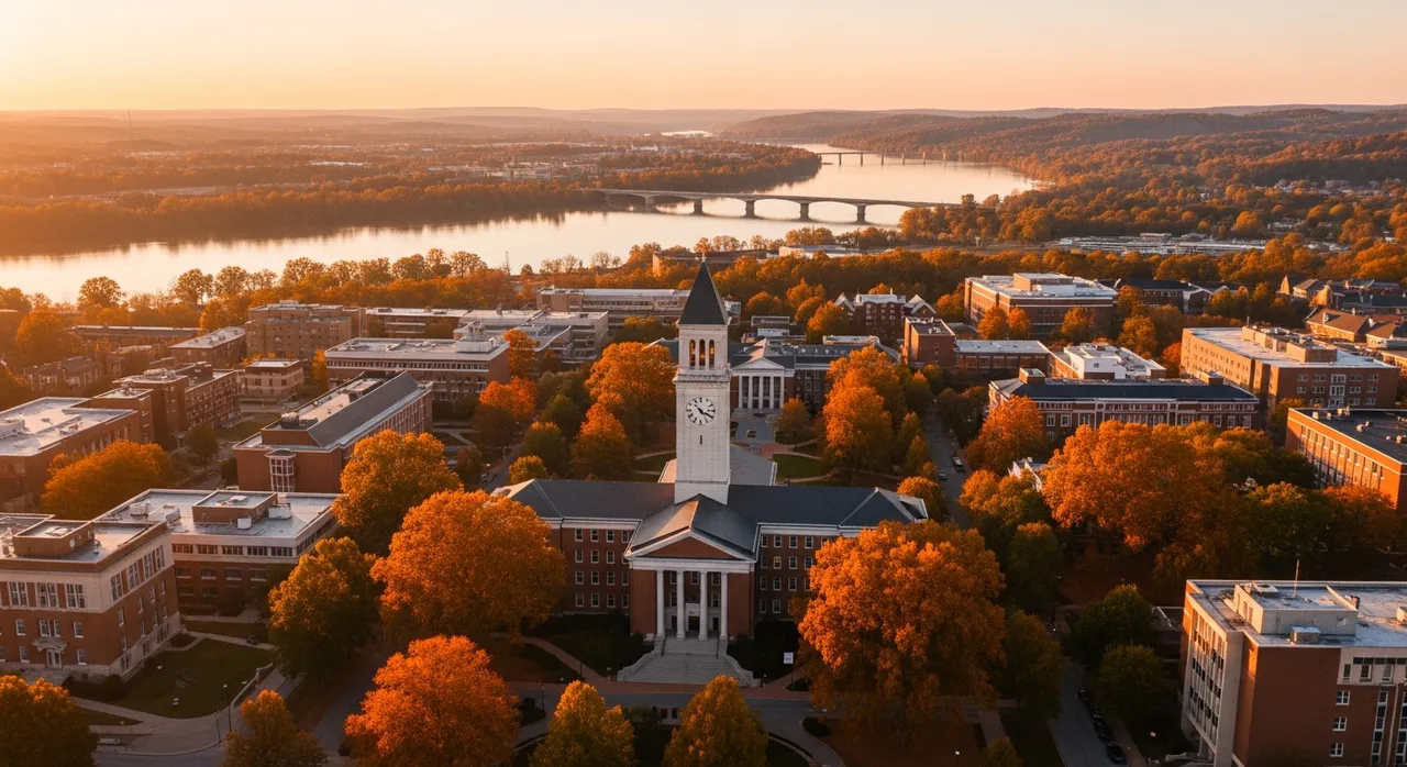 University of Tennessee campus in Knoxville, USA