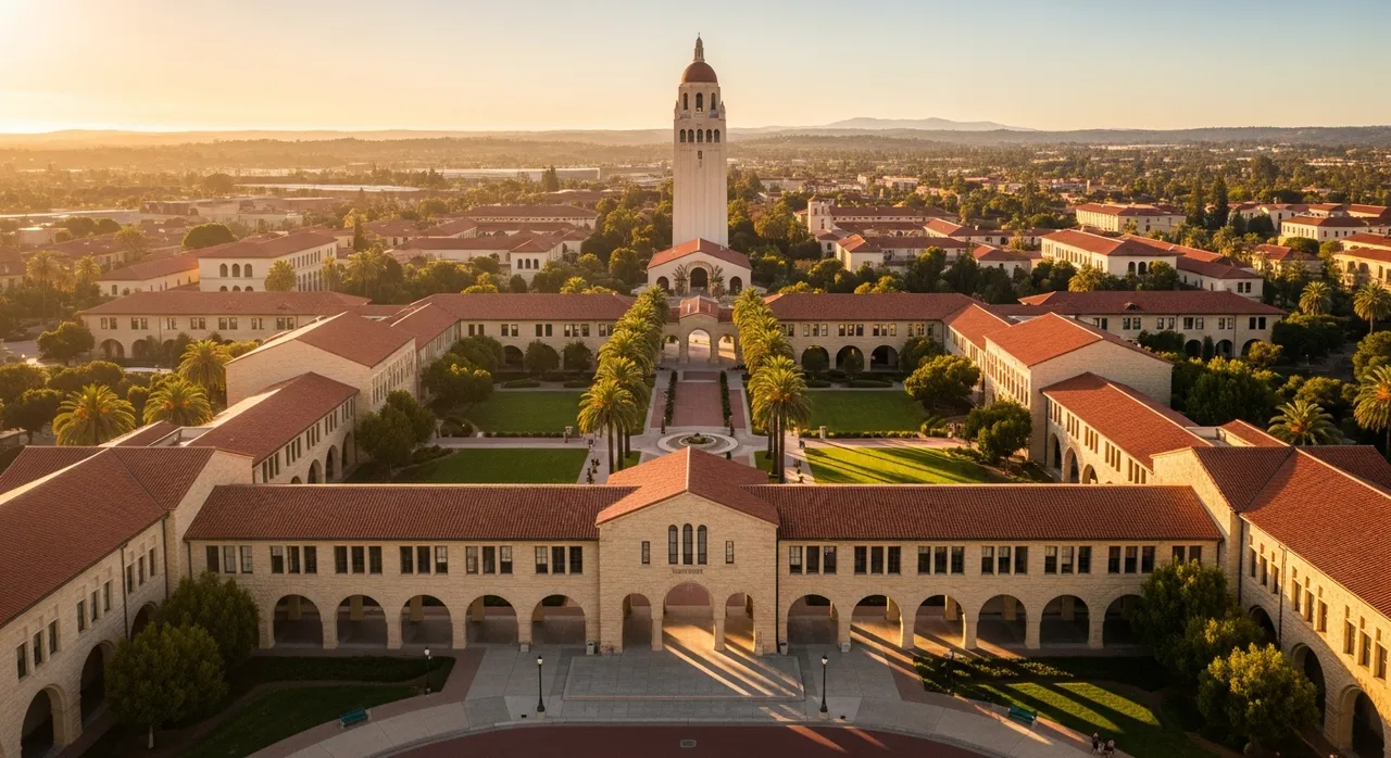 Stanford University campus in Stanford, USA